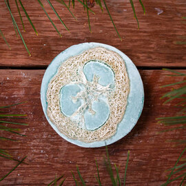 Rosemary and Double Mint Loofah Luxe Bar