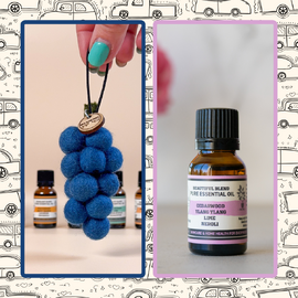 Felt Grape Car Diffuser | Bundle | Saperavi & Beautiful 