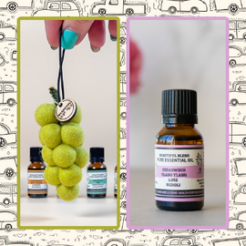 Felt Grape Car Diffuser | Bundle | Verdelho & Beautiful
