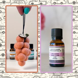 Felt Grape Car Diffuser | Bundle | Grenache & Beautiful