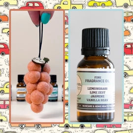 Felt Grape Diffuser & Fragrance Oil Bundle | Grenache | Lemongrass & Lime Zest