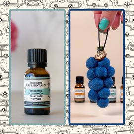 Felt Car Diffuser | Bundle | Calm | Saperavi