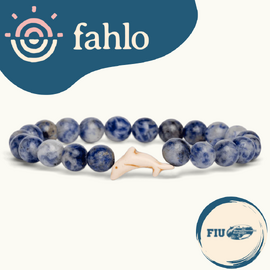 Fahlo Dolphin Tracking Bracelet [Bead Colour: Coastal Blue]