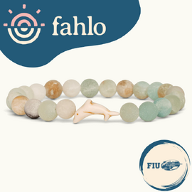 Fahlo Dolphin Tracking Bracelet [Bead Colour: Sky Stone]