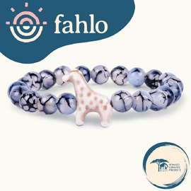 Fahlo Giraffe Tracking Bracelet [Bead Colour: Key Stone]