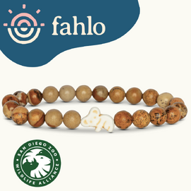 Fahlo Koala Tracking Bracelet [Bead Colour: Dune]
