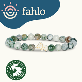 Fahlo Koala Tracking Bracelet [Bead Colour: Eucalyptus Green]