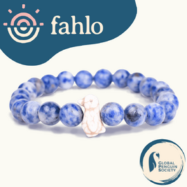 Fahlo Penguin Tracking Bracelet [Bead Colour: Igloo Blue]