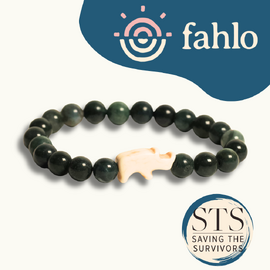 Fahlo Rhino Tracking Bracelet [Bead Colour: Oasis]