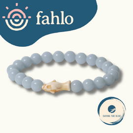 Fahlo Shark Tracking Bracelet Glow In The Dark | Aqua