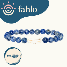 Fahlo Whale Tracking Bracelet [Bead Colour: Coastal Blue]