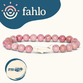 Fahlo Whale Tracking Bracelet [Bead Colour: Pink Sands]