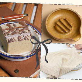 Bathroom Essentials | Gift Set | Café Latte Edition