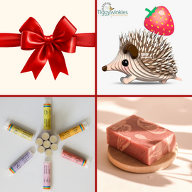 Little Creatives | Gift Set | Strawberry Soap + Hedgehog EUGY
