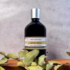 Hand & Body Wash | Mandarin, Cedarwood, Sandalwood & Geranium | Size: 500ml | Pre-order now for collection at the Apple and Grape Harvest Festival
