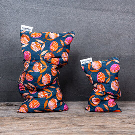 Washpool Heat Pillows- Multicoloured Protea Australian Artist Fabric
