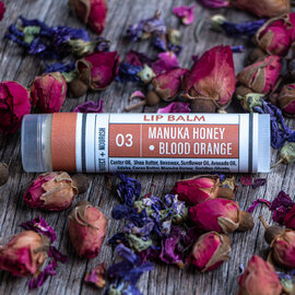 Manuka Honey · Blood Orange Lip Balm Tube [LB3]