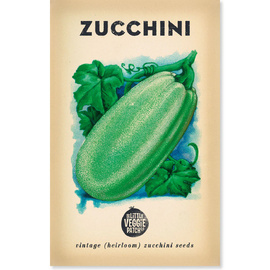 Zucchini (Black Beauty) Heirloom Seeds