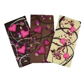 Maleny Chocolate and Petals Bar - 110g [Flavour: Dark]