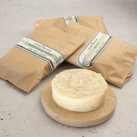 Wet Shaving Soap - Lemongrass · Lime · Lemon Myrtle (Puck)