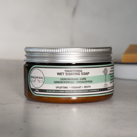 Wet Shaving Soap - Lemongrass · Lime · Lemon Myrtle 