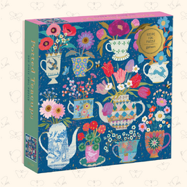Puzzle | Potted Teacups | 500 Piece Foil