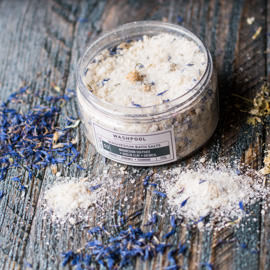 Lavender · Chamomile · Cedarwood Magnesium Bath Salts [Size: 200g] [M3]