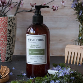 Rosemary · Mint Shampoo & Body Wash [Size: 500ml] [02]