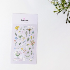 Suatelier Daily Deco Stickers | 1124 | Fleur