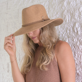 Sundaise | Packable Hat | Racheal with Braided Band