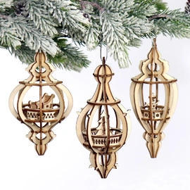 Tiny Treehouses | DIY Christmas Bauble Set | Happy Holidays