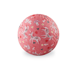 Tiger Tribe Playground Ball- Unicorn Garden (pink) 5 inch