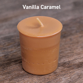Hand Poured Votive- Vanilla Caramel
