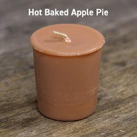Hand Poured Votive- Hot Baked Apple Pie