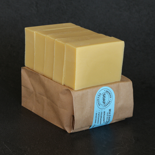 Bergamot, Patchouli & Cedarwood Shower, Shave & Shampoo Soap (5 Bars)
