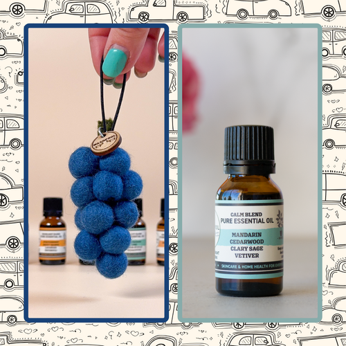 Felt Grape Car Diffuser | Bundle | Saperavi