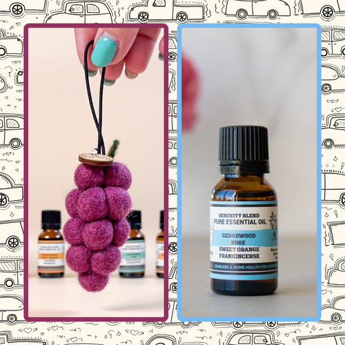 Felt Grape Car Diffuser | Bundle | Sangiovese