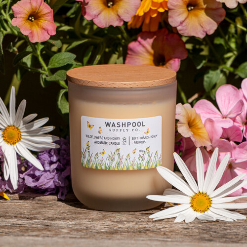 Wildflowers and Honey 180g Aromatic Candle [P20]