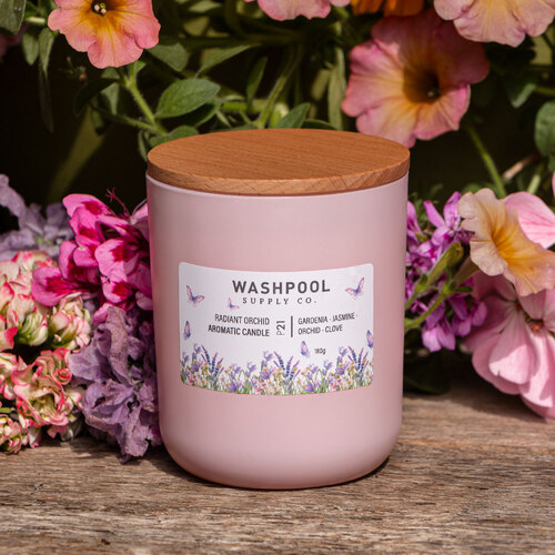 Radiant Orchid 180g Aromatic Candle [P21]