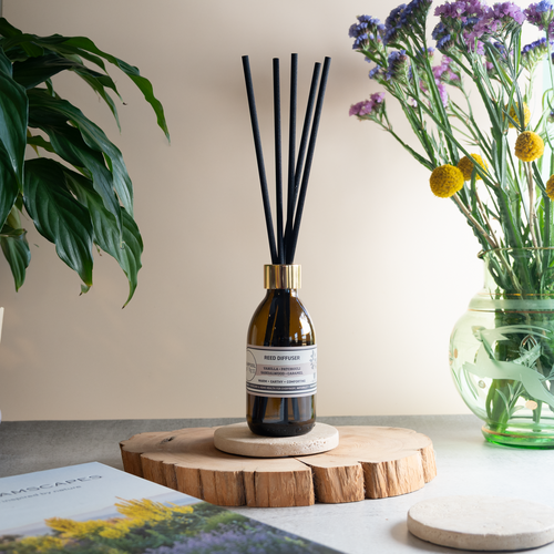 Reed Diffuser | Vanilla · Patchouli · Sandalwood · Caramel