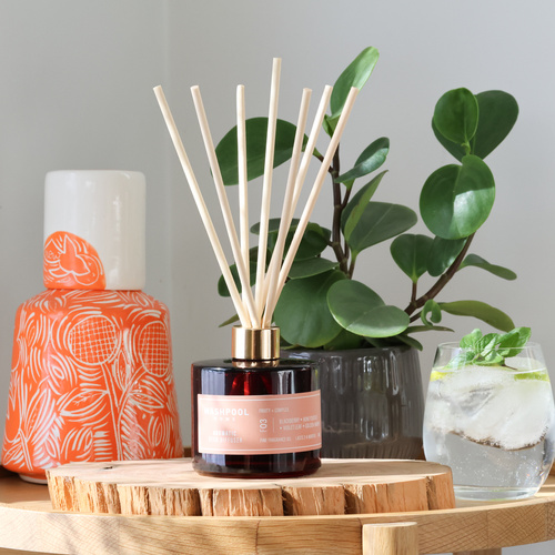 Blackberry · Honeysuckle · Violet Leaf · Golden Amber Reed Diffuser