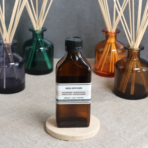 Blackberry · Honeysuckle · Violet Leaf · Golden Amber Reed Diffuser Refill