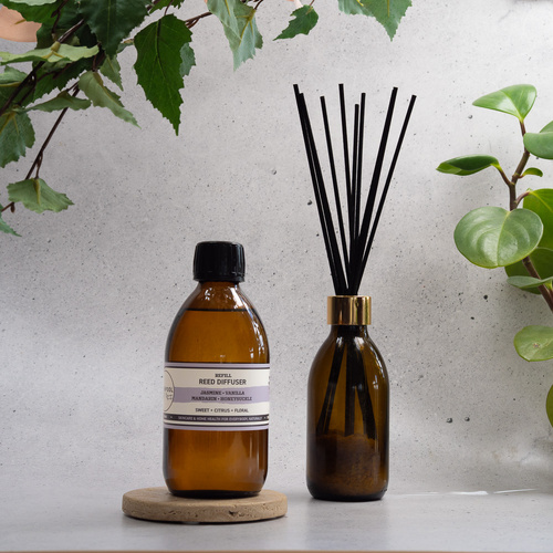Reed Diffuser Refill | Jasmine · Vanilla · Mandarin · Honeysuckle 