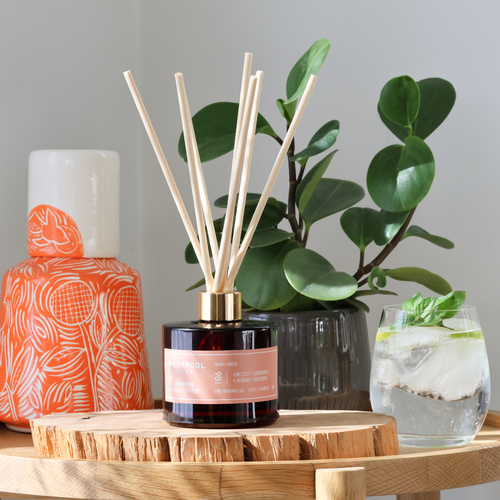 Lime Zest · Lemongrass · Jasmine · Rosewood Tea Reed Diffuser