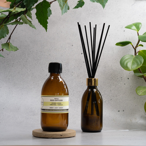 Reed Diffuser Refill | Lychee · Guava · Lime Peel · Vanilla