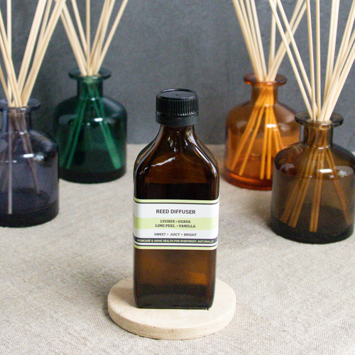 Lychee · Guava · Lime Peel · Vanilla Reed Diffuser Refill
