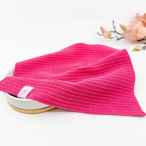 Ecovask Face Cloth [Colour: Raspberry]