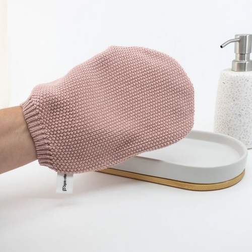 Ecovask Wash Mitt [Colour: Demi Pink]
