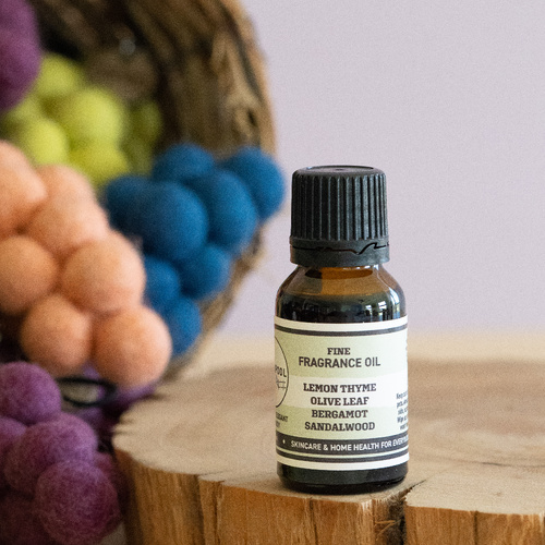 Fine Fragrance Oil | Lemon Thyme, Olive Leaf, Bergamot & Sandalwood