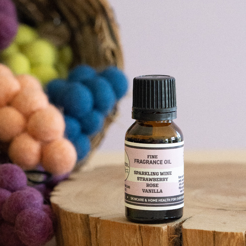 Fine Fragrance Oil | Sparkling Wine, Strawberry, Rose & Vanilla